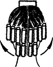 Вертикальный метод накручивания волос на бигуди
